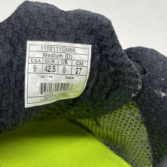 Brooks Neuro Shoes Mens 9 D Black Blue Walking Running Sneakers - Picture 12 of 15